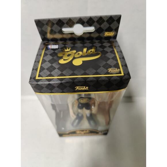 Funko Gold Stephen Curry Blue Yellow Jersey - Premium Vinyl Figure NBA Warriors - Picture 4 of 10